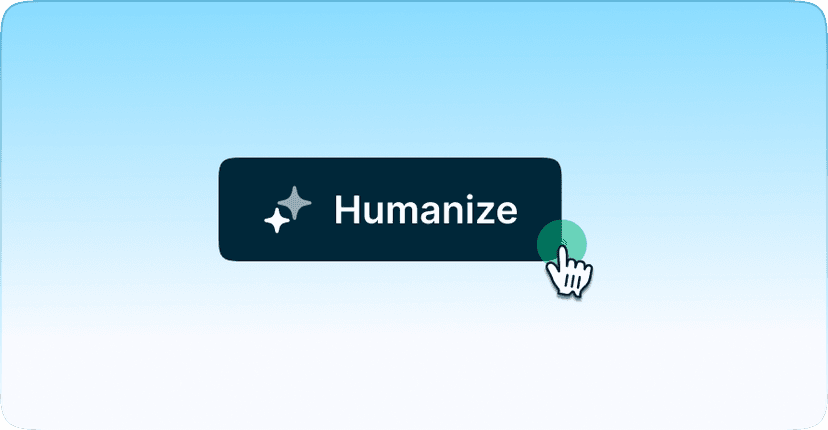 3. Hit 'Humanize Text'