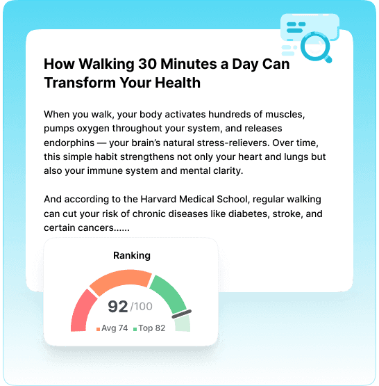 SEO-optimized content creation