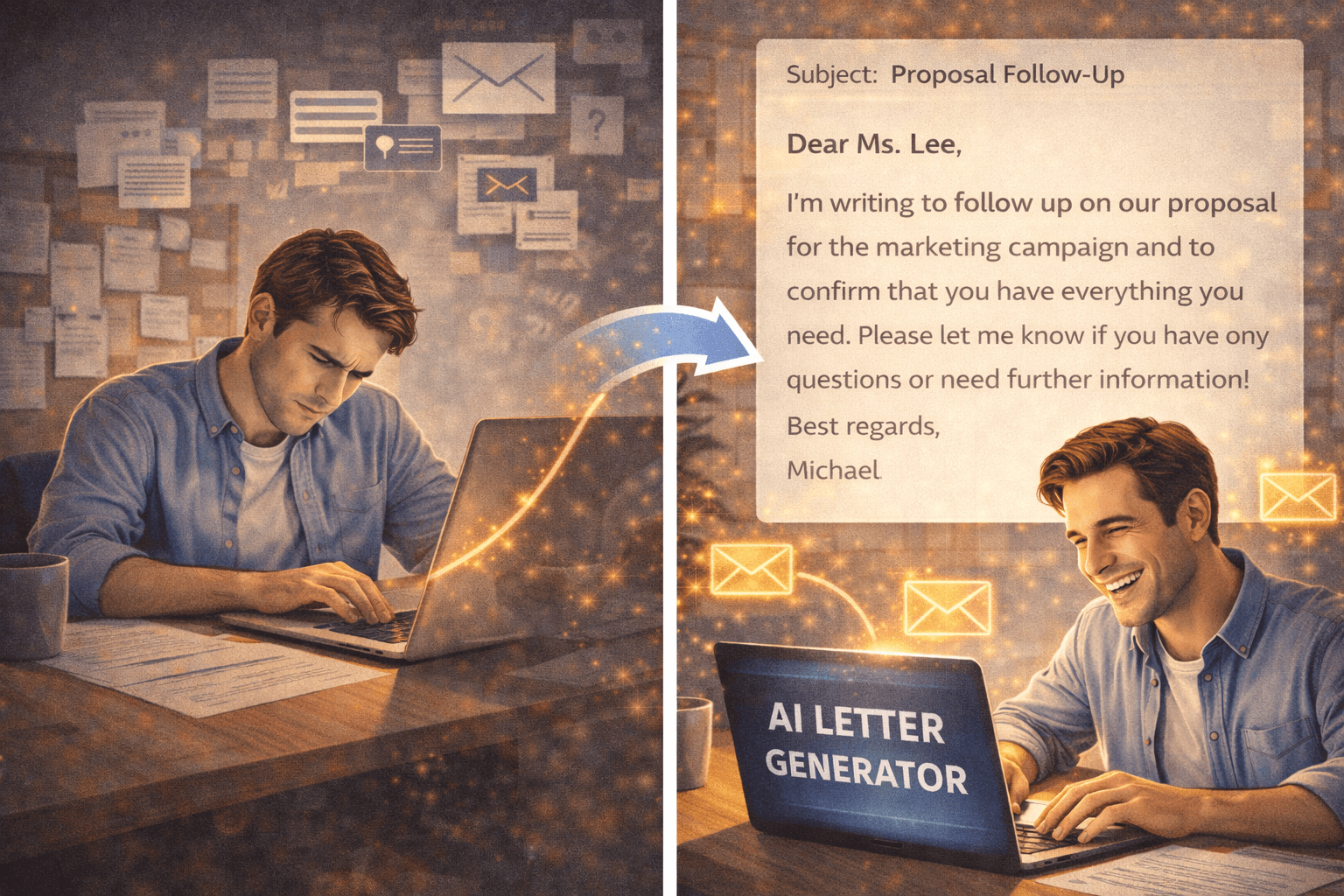 AI Letter Generator — Simplify Professional Communication