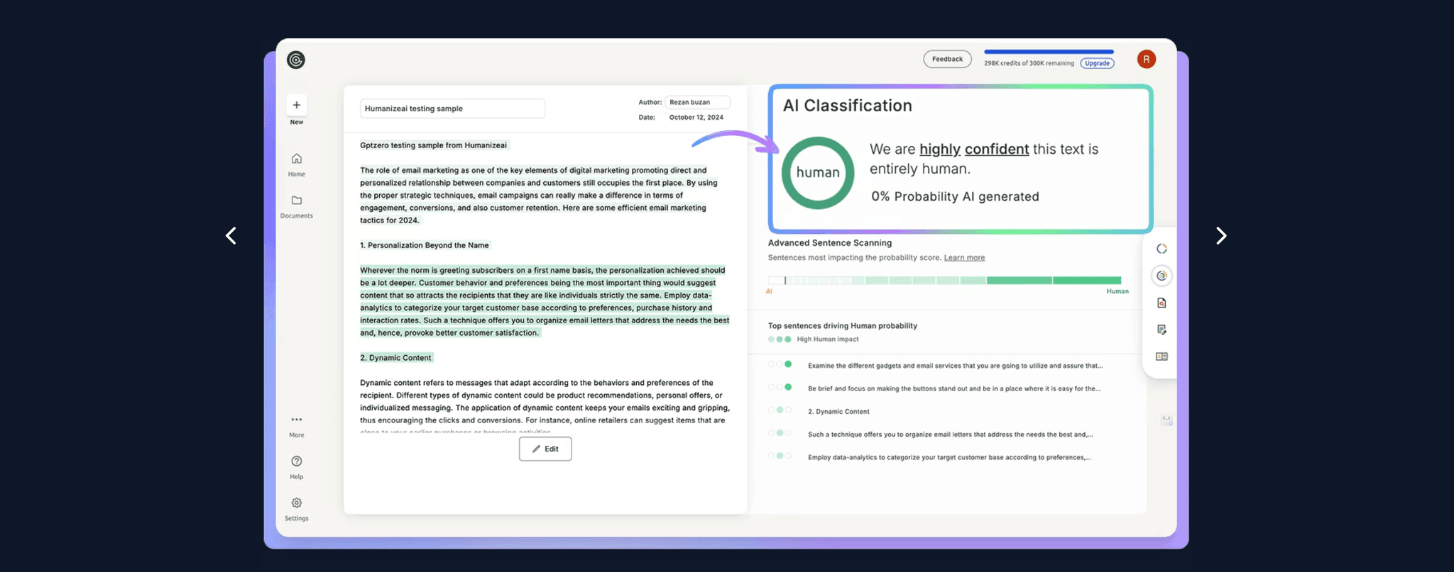 Optimized for Natural Writing