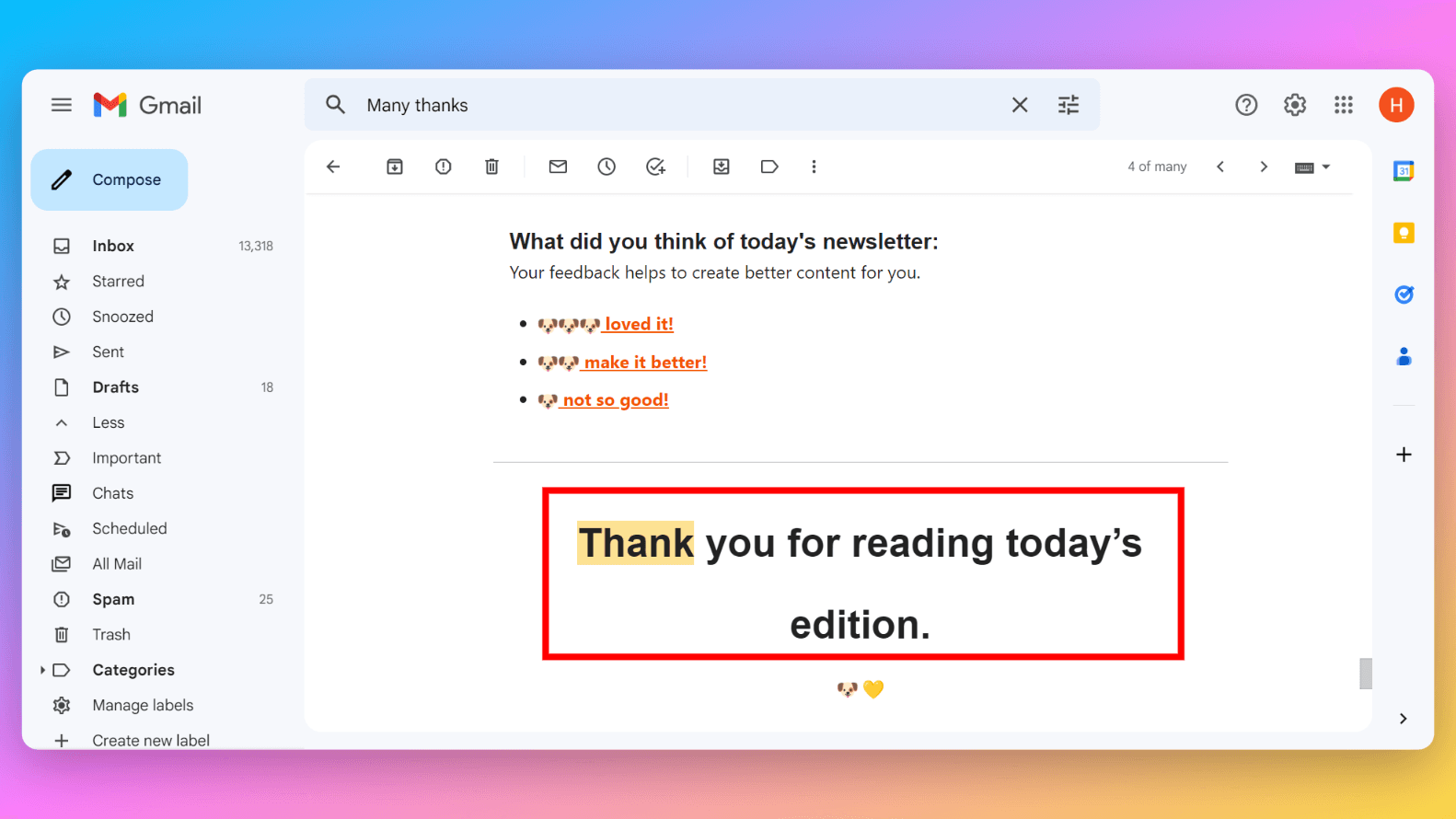 Appreciative Email Closing Lines