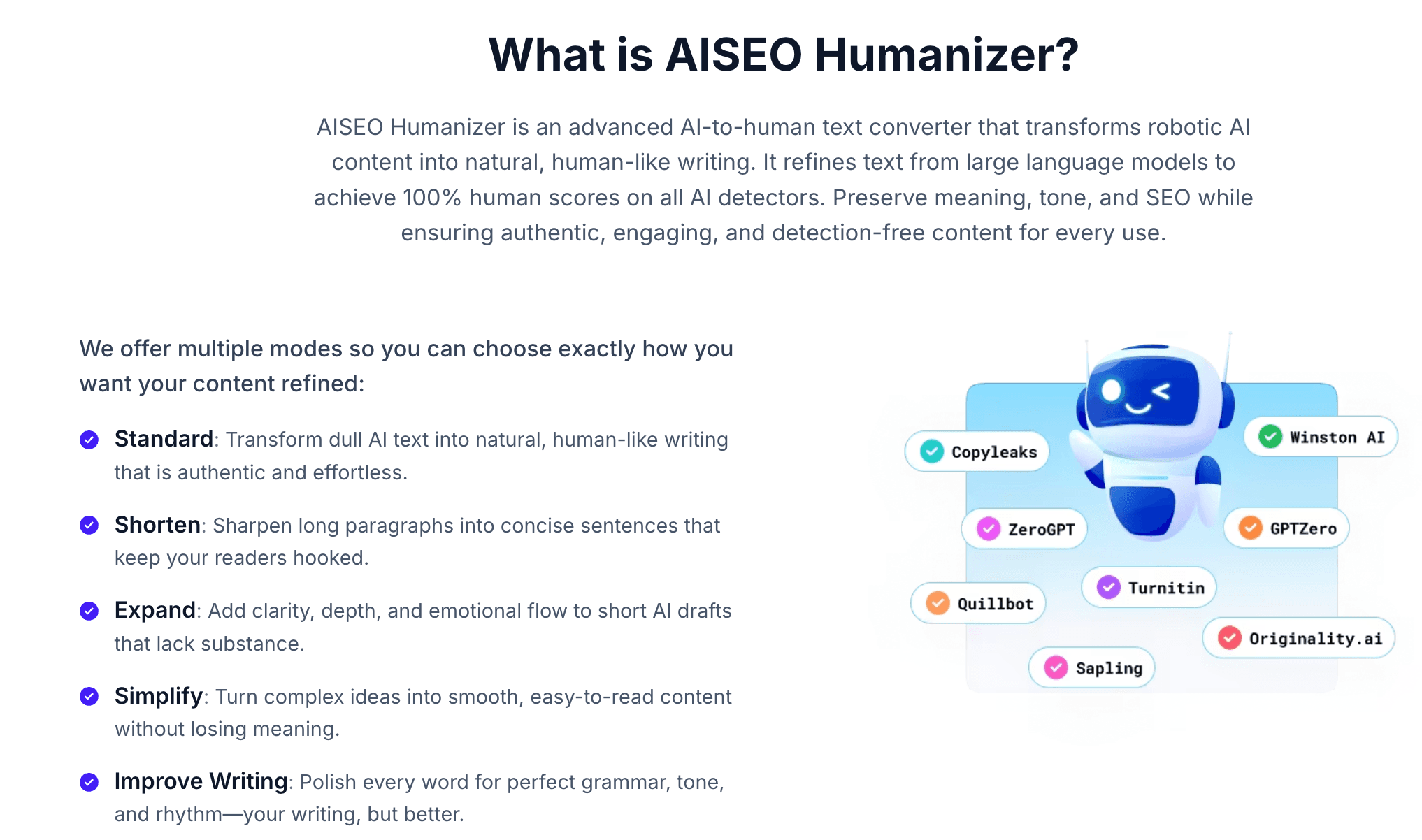 What is AISEO Humanizer?