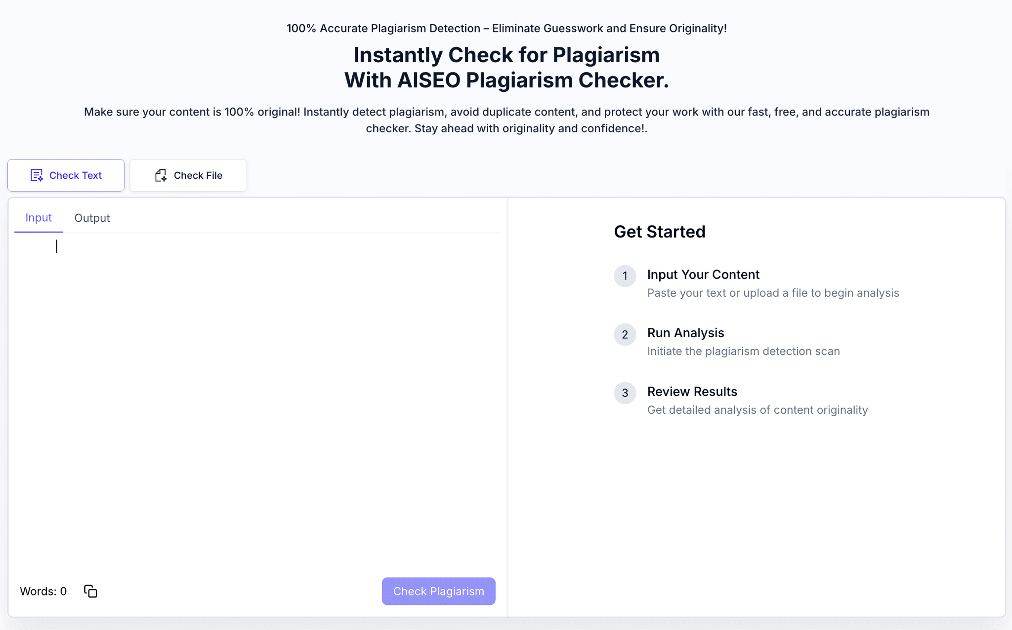 Keyword Density Checker Tool