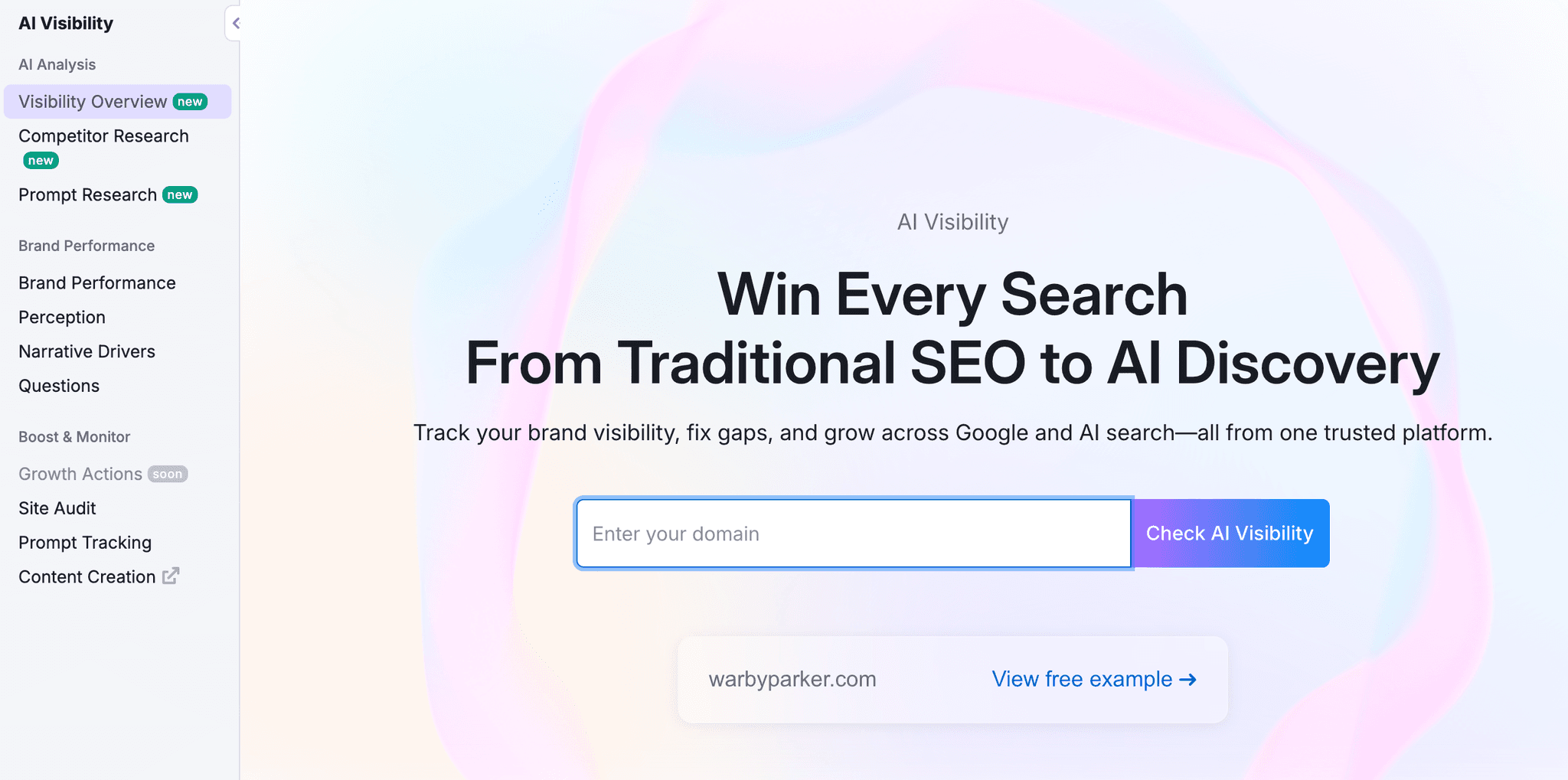 AI Visibility & Brand Monitoring