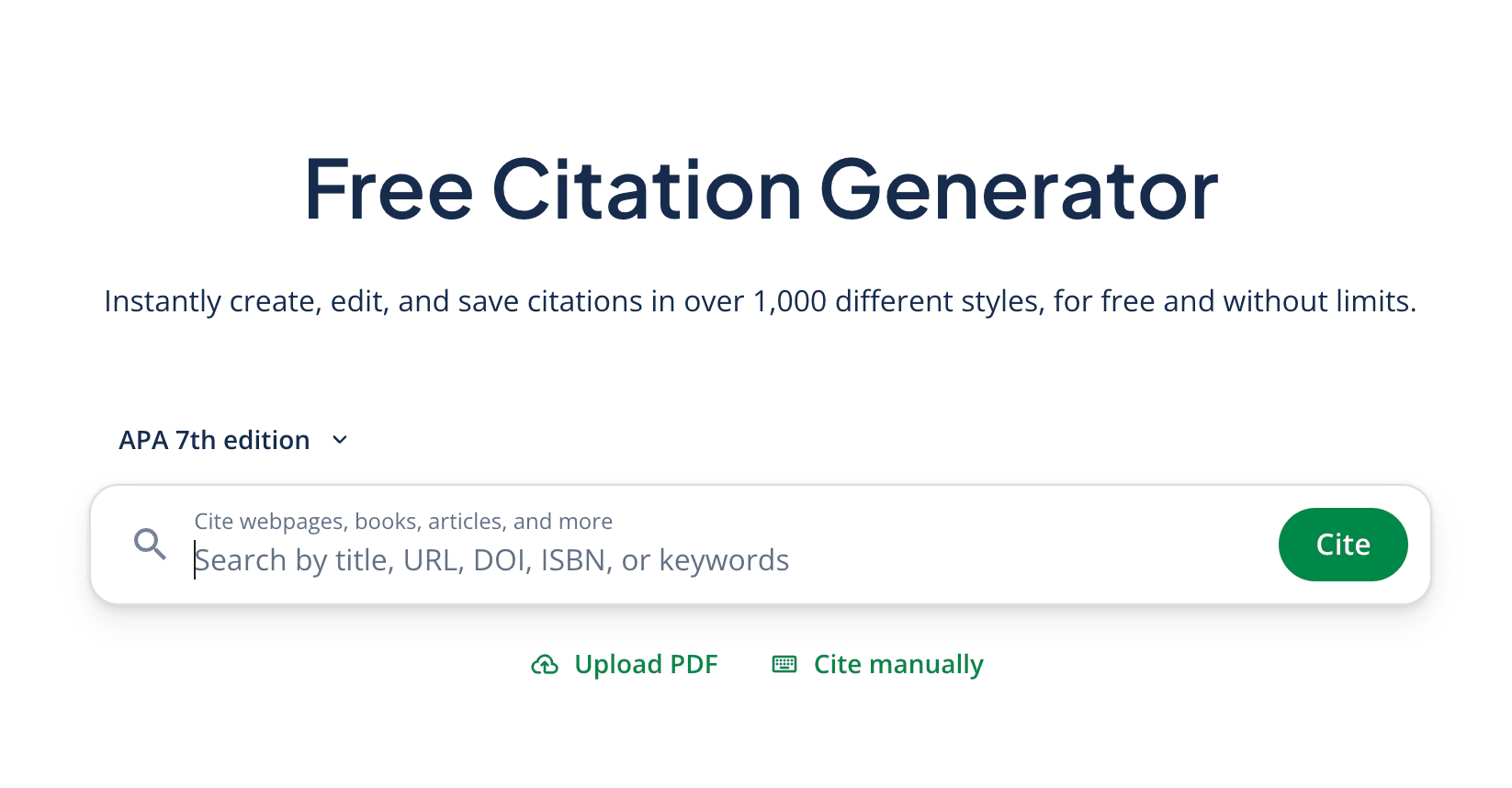 Citation Generator