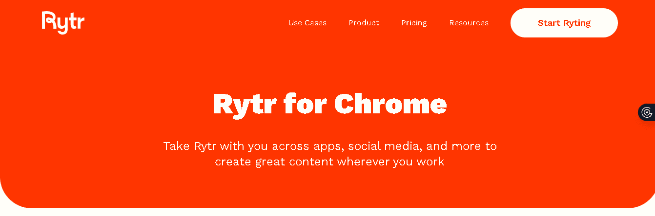 Rytr Browser Extension
